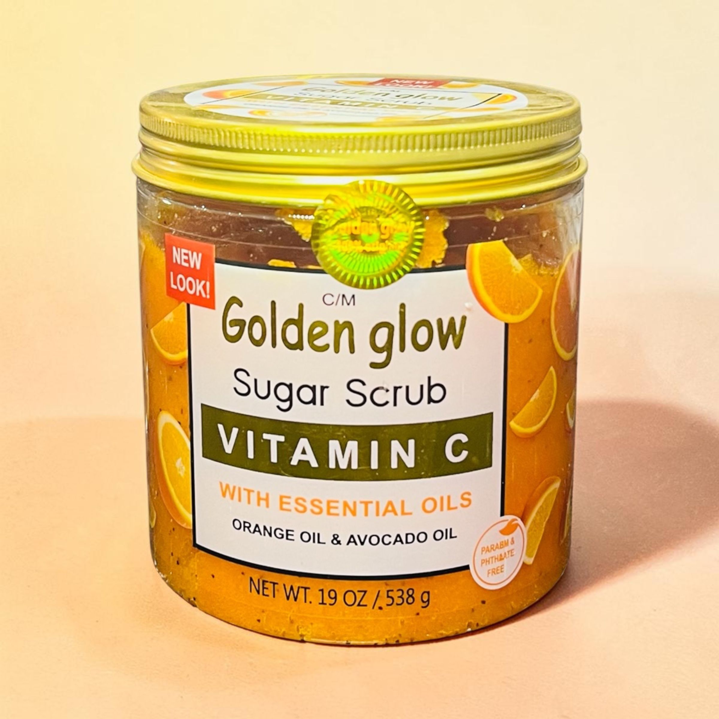 GOLDEN GLOW SUGAR SCRUB WITH VITAMIN C 538G